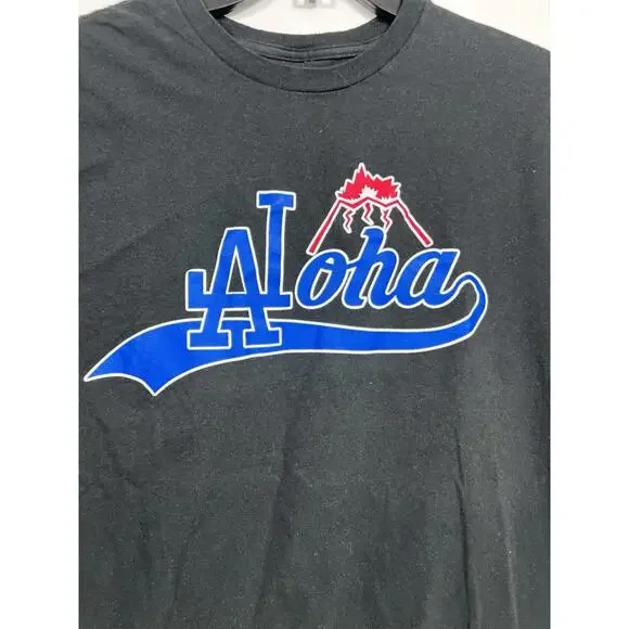 No Koy LA Aloha Tshirt 808 All Day Men Sz M Black Comedy Rare - Picture 2 of 7